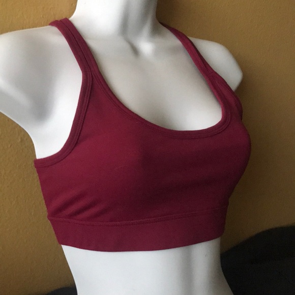 Deep pink dry fit sports bra - Picture 7 of 8